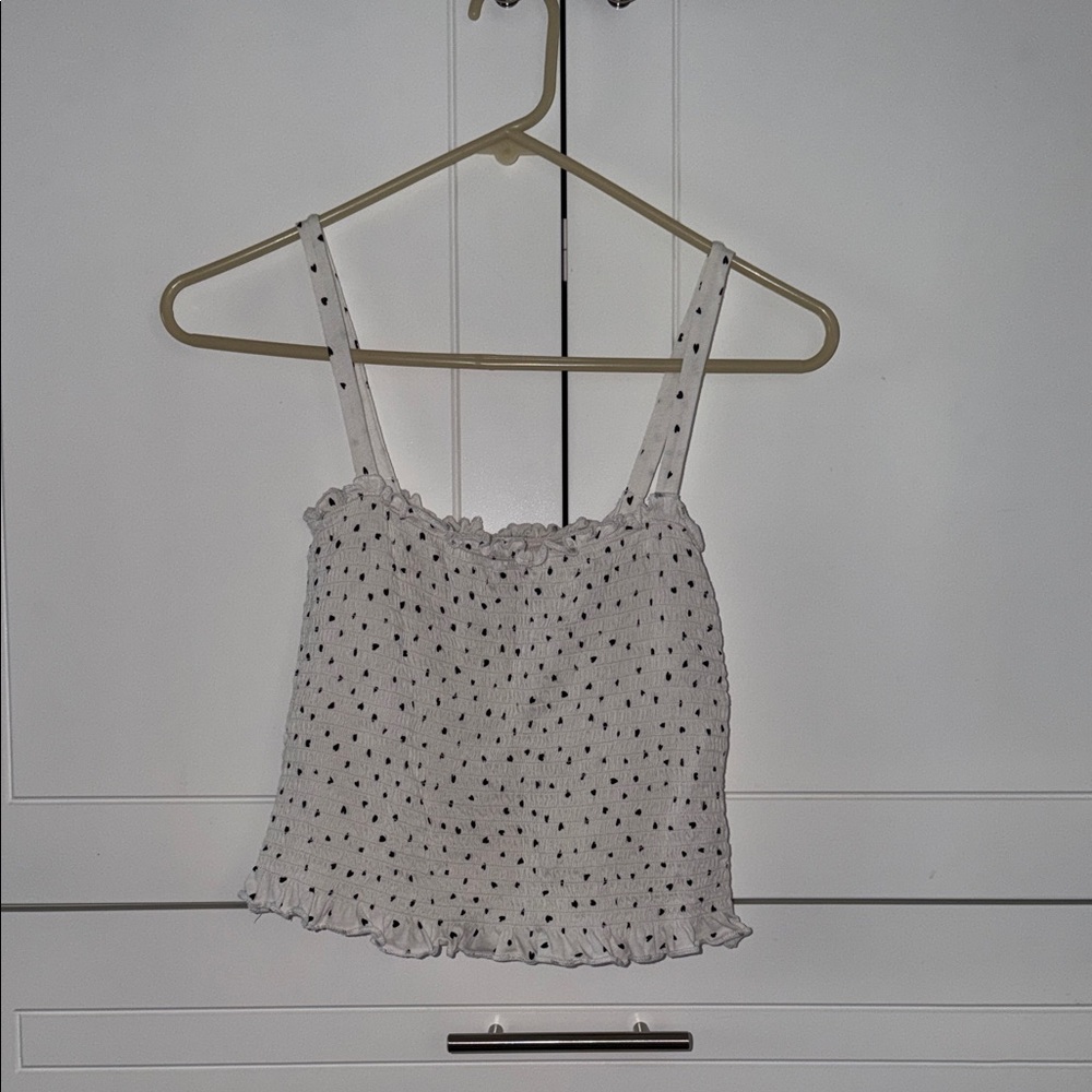 Aritzia Sunday Best Polka Dot Cami Top